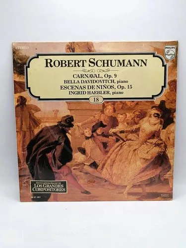 Disco Lp Los Grandes Compositores Salvat Robert Schumann #18 Edición Limitada — Audio vintage, años 80s