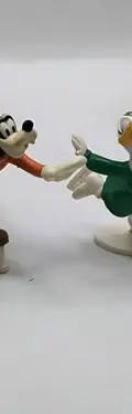 Figuras Sonrics Navidad Disney Pato Donald Goofy Daysi 4pz — Coleccionables vintage, años 90s