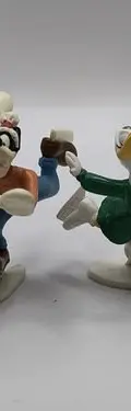 Figuras Sonrics Navidad Disney Pato Donald Goofy Daysi 4pz — Coleccionables vintage, años 90s (foto 3)