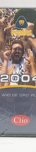 Dvd El Año De Oro Pumas 2004 Clío México Original — Video vintage, años NOW