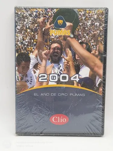 Dvd El Año De Oro Pumas 2004 Clío México Original