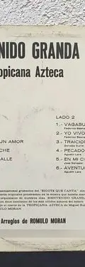 Disco Vinilo Bienvenido Granda Con La Tropicana Miguel Ruiz — Audio vintage (foto 3)
