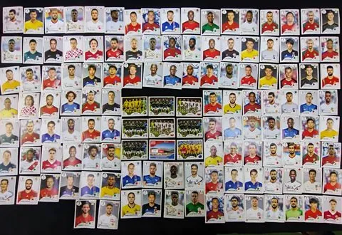 Lote 129 Estampas Fifa World Cup Rusia 2018 Panini Original Futbolistas Futbolistas Y Equipos