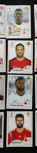 Lote 129 Estampas Fifa World Cup Rusia 2018 Panini Original Futbolistas Futbolistas Y Equipos — Coleccionables vintage, años NOW (foto 6)
