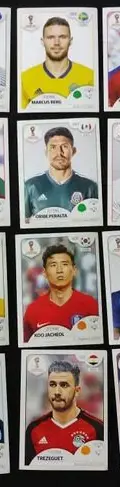 Lote 129 Estampas Fifa World Cup Rusia 2018 Panini Original Futbolistas Futbolistas Y Equipos — Coleccionables vintage, años NOW (foto 7)