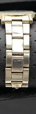 Reloj Q&q Quartz Water Resist 3 Bar Q315-005yh Vintage Mujer Plateado Dorado Negro — Coleccionables vintage (foto 5)