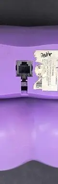 Teléfono Alámbrico Labios Morados Onix Kiss Phone No Funcion Violeta — Tech vintage (foto 9)