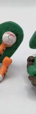 Figuras Kellogg's Futbol Mex Vintage 90s Tigre Toño Melvin — Decoración vintage, años 90s (foto 7)