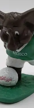 Figuras Kellogg's Futbol Mex Vintage 90s Tigre Toño Melvin — Decoración vintage, años 90s (foto 10)