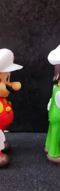 Super Mario Bros Figuras Set 2pzs Mario Luigui Super Poder — Gaming vintage, años NOW (foto 7)