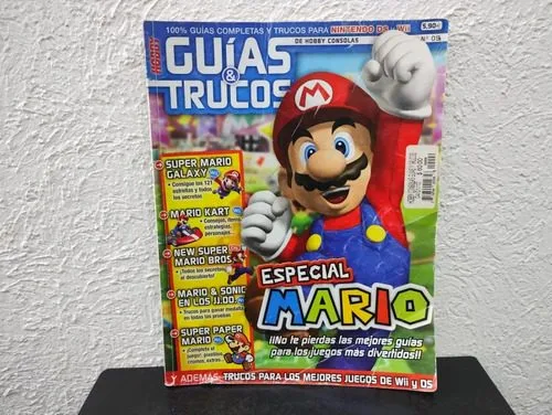 Revista Guías & Trucos De Hobby Consolas Especial Mario #9 — Coleccionables vintage, años 90s