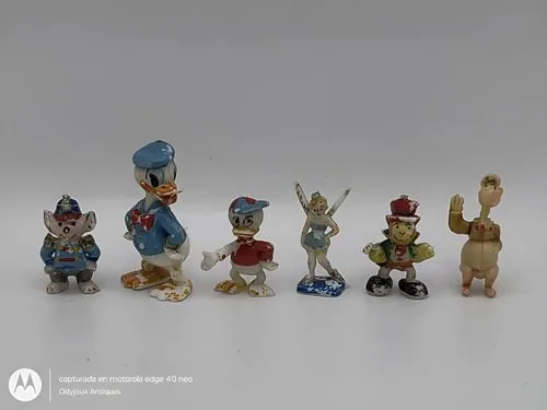 Mini Figuras Walt Disney Productions Antiguas 6pz Años 60's — Coleccionables vintage, años 60s