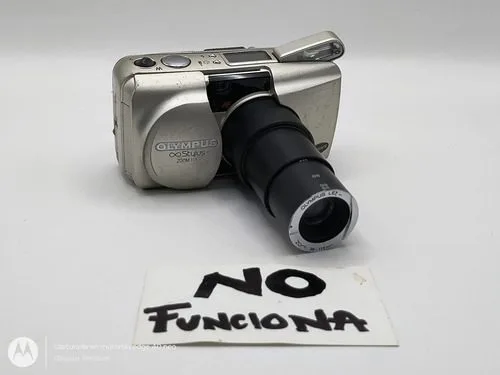 Cámara Olympus Infinity Stylus Zoom 115 Lens No Sirve Repara Dorado — Tech vintage, años 90s