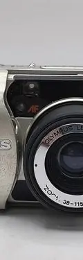 Cámara Olympus Infinity Stylus Zoom 115 Lens No Sirve Repara Dorado — Tech vintage, años 90s (foto 3)