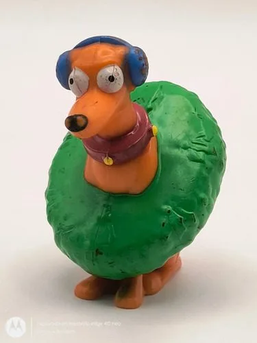 Figura Perro Ayudante De Santa Huesos Los Simpsons B K 2012 — Coleccionables vintage, años NOW