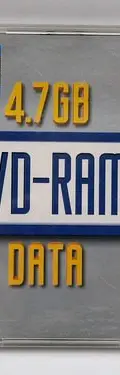 Dvd Ram Maxell 4.7gb Rewritable Data 3x Veloc Ver 2.1 Single — Video vintage, años NOW (foto 3)