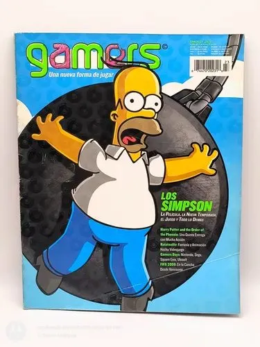 Revista Gamers 23 Año 2 No.23 Julio 2007 Los Simpson