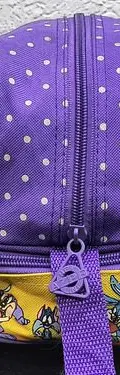Lonchera Tinny Toons Vintage Azpe Retro 90s Mochila Original Morado Tinny Toons — Coleccionables vintage, años 90s (foto 4)