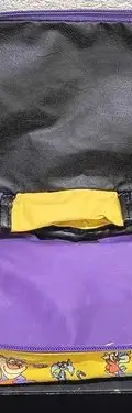 Lonchera Tinny Toons Vintage Azpe Retro 90s Mochila Original Morado Tinny Toons — Coleccionables vintage, años 90s (foto 9)