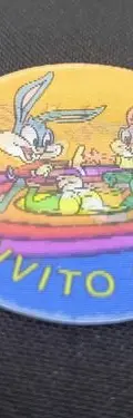 Tazo Lenticular Tinny Toons Buster Bunny #28 1994 Original — Coleccionables vintage, años 90s (foto 4)