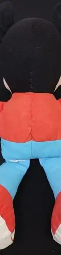 Peluche Mickey Mousse Disney Mattel Aprendizaje Vintage 1992 Azul Con Rojo Y Amarillo — Coleccionables vintage, años 90s (foto 8)