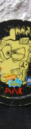 Tazo Bob Esponja Prismatic Punk #118 Año 2007 Nickelodeon — Coleccionables vintage, años NOW (foto 2)