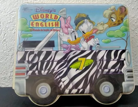 El Mundo De Inglés De Disney #7 Vintage Vhs Y Cassettes