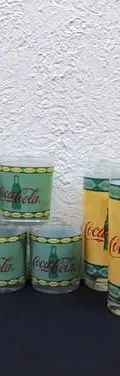 Set Jarra Con Vasos Coca Cola Vintage Luminarc Francia 12pzs — Decoración vintage, años 90s (foto 2)