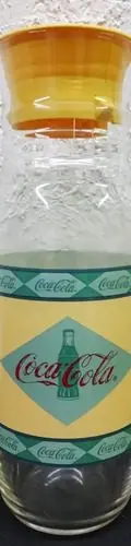 Set Jarra Con Vasos Coca Cola Vintage Luminarc Francia 12pzs — Decoración vintage, años 90s (foto 7)