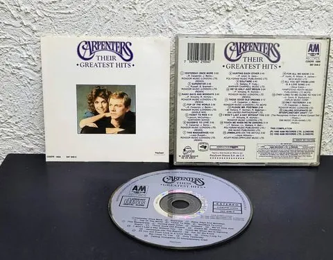 Cd Carpenters-their Greatest Hits 1990 Polygram Mexico Estándar