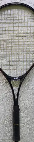 Raqueta De Tenis Voit Exact Empuñadura 4 3/8 Vintage Negro 0 — Coleccionables vintage