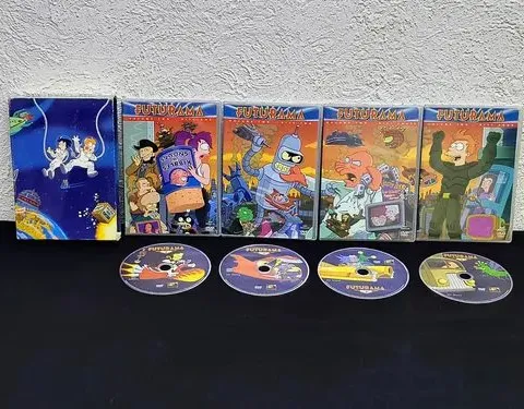 Dvd Serie Futurama 2da Temporada Completa 4-pack Original