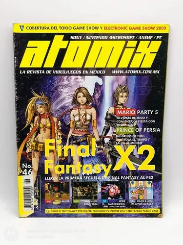 Revista Atomix No.46 Diciembre 2003 Final Fantasy X2