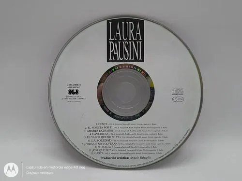Cd Laura Pausini Homónimo 1994 Warner Music Solo Disco Orig Estándar — Audio vintage, años 90s