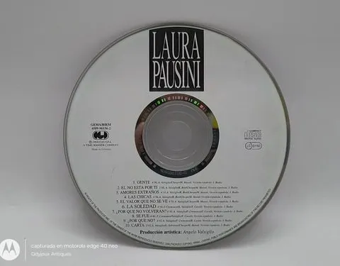 Cd Laura Pausini Homónimo 1994 Warner Music Solo Disco Orig Estándar