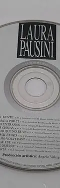 Cd Laura Pausini Homónimo 1994 Warner Music Solo Disco Orig Estándar — Audio vintage, años 90s (foto 2)