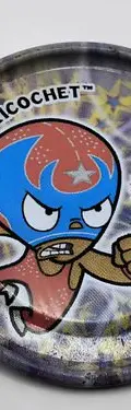 Tazo Mucha Lucha Metalix #3 Ricochet Año 2005 Sabritas — Coleccionables vintage, años NOW