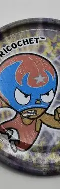 Tazo Mucha Lucha Metalix #3 Ricochet Año 2005 Sabritas — Coleccionables vintage, años NOW (foto 2)