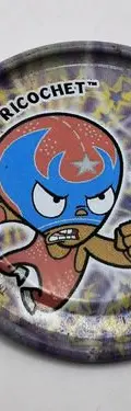 Tazo Mucha Lucha Metalix #3 Ricochet Año 2005 Sabritas — Coleccionables vintage, años NOW (foto 3)