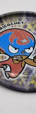 Tazo Mucha Lucha Metalix #3 Ricochet Año 2005 Sabritas — Coleccionables vintage, años NOW (foto 4)