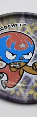 Tazo Mucha Lucha Metalix #3 Ricochet Año 2005 Sabritas — Coleccionables vintage, años NOW (foto 5)