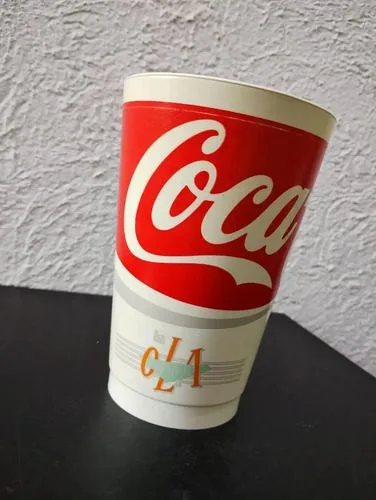 Vaso Coca Cola La Ola Musical Viva La Gente Samsonite 90's B — Coleccionables vintage, años 90s