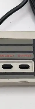 Control Para Nintendo Nes De 1985 Retro Original Gris Gris — Gaming vintage, años 80s (foto 4)
