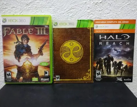 Fable 3 Xbox 360 Solo Caja Y Manual Original