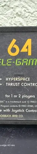 Asteroids Hyperspace Para Atari 2600 Año 1980 Original — Gaming vintage, años 80s