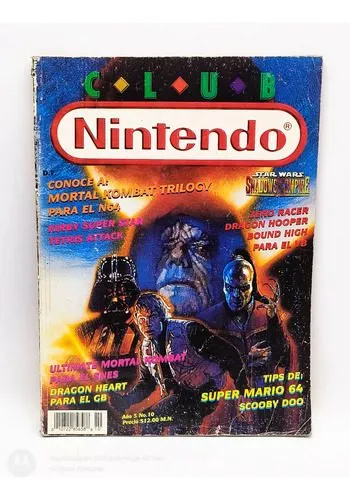 Revista Club Nintendo Año 5 #10 Octub 1996 Star Wars Shadows