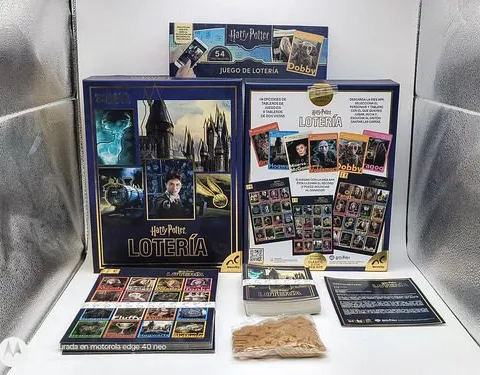 Lotería Harry Potter Juego De Mesa Warner Original Completa