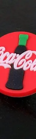 Pin Coca Cola Coleccionable De Goma Vintage Original  Rojo — Coleccionables vintage