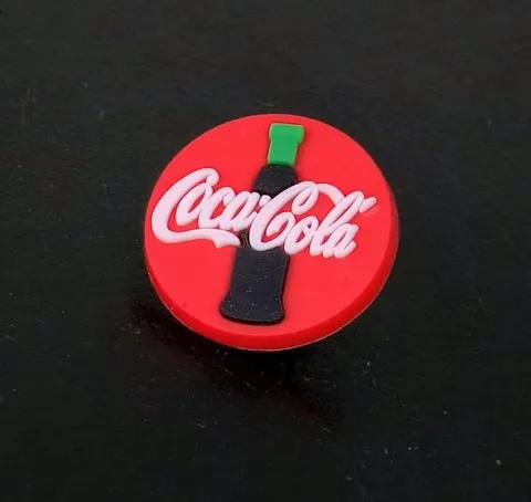 Pin Coca Cola Coleccionable De Goma Vintage Original  Rojo