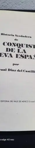 Historia Verdadera De La Conquista De La Nueva España Evm — Coleccionables vintage (foto 4)
